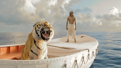Film Still aus - Life of Pi - Schiffbruch mit Tiger