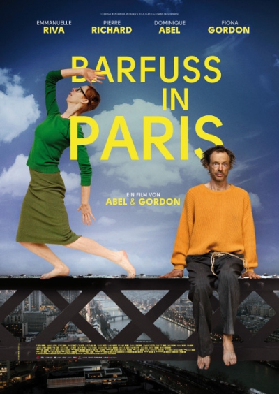 Film Poster Plakat - Barfuss in Paris